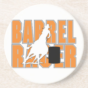 Porta-copos De Arenito Portas copos de Rodeio de Cavalo de Cowboy Ocident