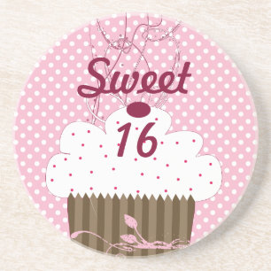 Porta-copos De Arenito Portas copos Doce 16 Cupcakes