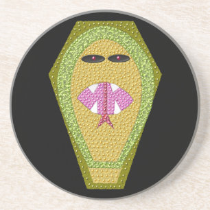 Porta-copos De Arenito Portas copos mortais egípcias de Cobra