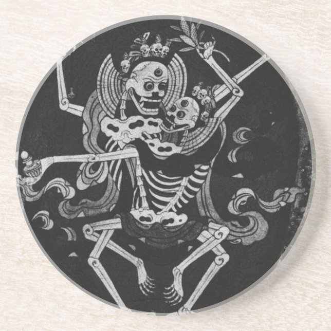 Porta-copos De Arenito Portas copos ocultos (Frente)