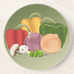 Porta-copos De Arenito Produtos vegetais