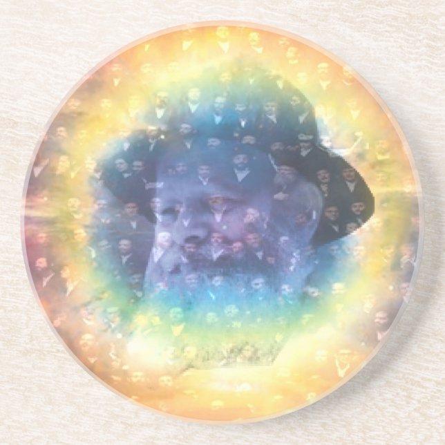 Porta-copos De Arenito Rebbe (Frente)