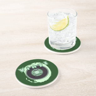 Porta-copos De Arenito Registro 1965 do VINIL 45 RPM