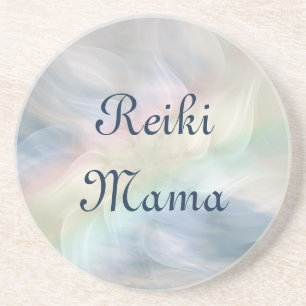 Porta-copos De Arenito Reiki Mama