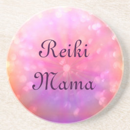 Porta-copos De Arenito Reiki Mama