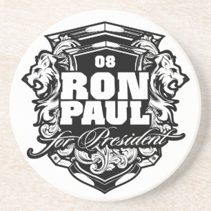Porta-copos De Arenito Ron Paul para Presidente