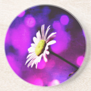 Porta-copos De Arenito Rosa N Ametist Daisy