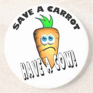 PORTA-COPOS DE ARENITO SALVE UMA CARROÇA - TENHA UMA VACA