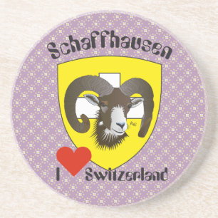 Porta-copos De Arenito Schaffhausen - Suíça Suisse - Svizzera