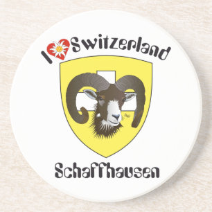 Porta-copos De Arenito Schaffhausen Suíça tampa de cerveja