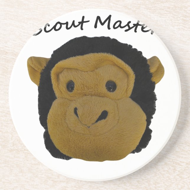 Porta-copos De Arenito Scout mestre (Frente)