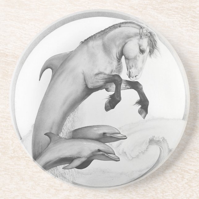 Porta-copos De Arenito Segredo do theDeep (Frente)