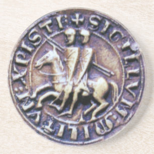 PORTA-COPOS DE ARENITO SELO DO MODELO KNIGHTS