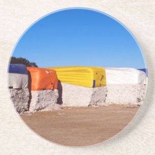 Porta-copos De Arenito Série Cotton — 1 de 9 — Módulos de Algodão