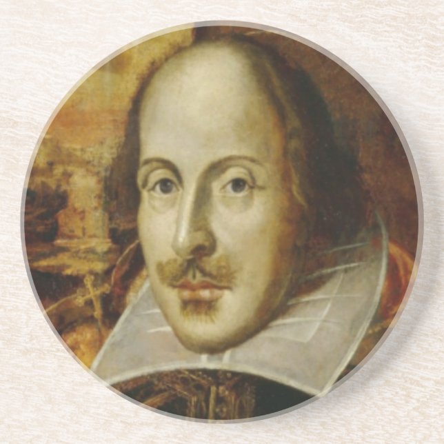 Porta-copos De Arenito Shakespeare (Frente)