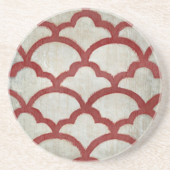 Porta-copos De Arenito Simetria do Espectro VII (Frente)