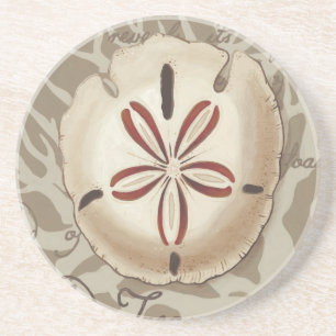 Porta-copos De Arenito Soneto de praia III