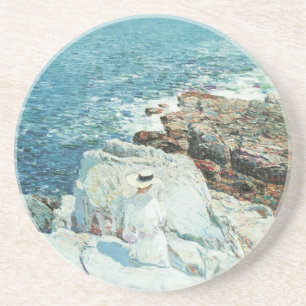 Porta-copos De Arenito South Ledges, Appledore por Frederick Childe Hassa