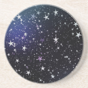 Porta-copos De Arenito Star Gazer Nature Sky Space Paz Destino de Amor