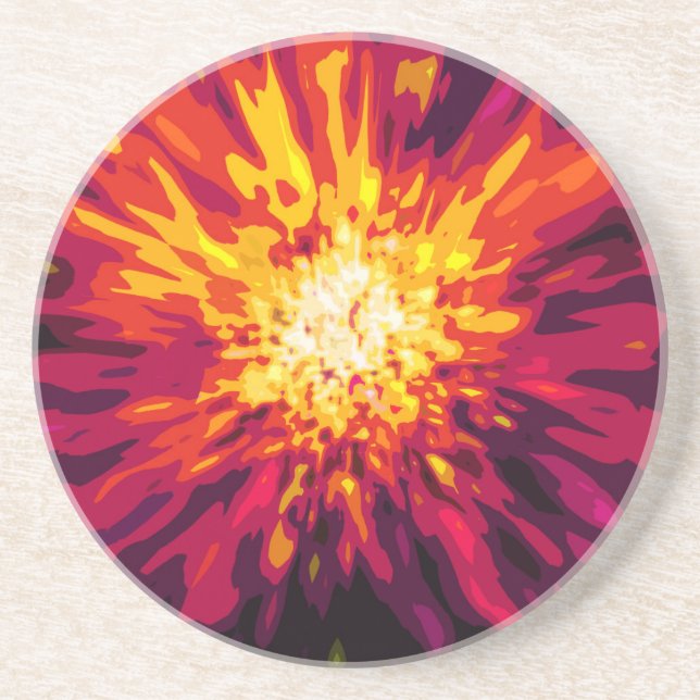 Porta-copos De Arenito Supernova Blast (Frente)