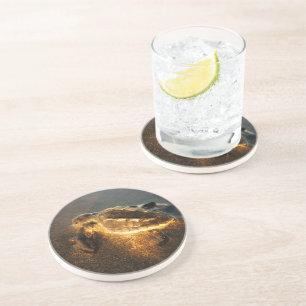 Porta-copos De Arenito Tartaruga