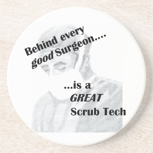 Porta-copos De Arenito Tecnologia Scrub (Frente)