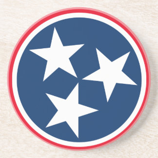 Porta-copos De Arenito Tennessee Flag