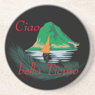 Porta-copos De Arenito Tessin - Ticino - Schweiz - Svizzera Bierteller