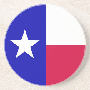 Porta-copos De Arenito Texas Flag