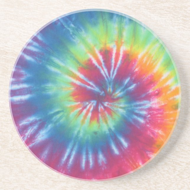 Porta-copos De Arenito Tie Dye One (Frente)