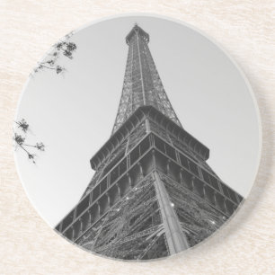 Porta-copos De Arenito Torre Eiffel b/w
