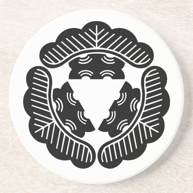 Porta-copos De Arenito Três pinheiros (Frente)