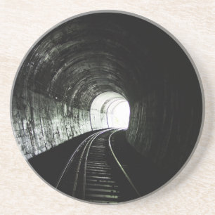 Porta-copos De Arenito Túnel de locomotiva
