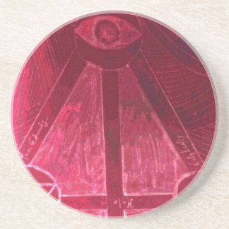 Porta-copos De Arenito um olho te observando