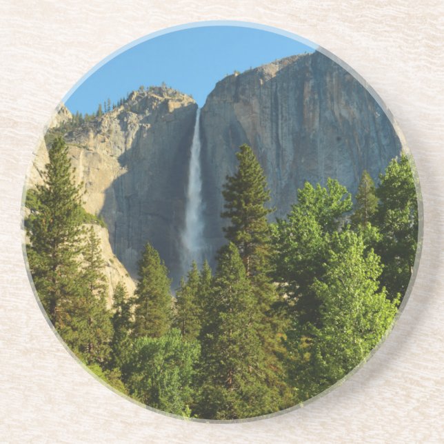 Porta-copos De Arenito Upper Yosemite Falls, Rio Merced, Yosemite (Frente)