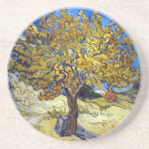 Porta-copos De Arenito Van Gogh Mulberry Tree Impressionism Art