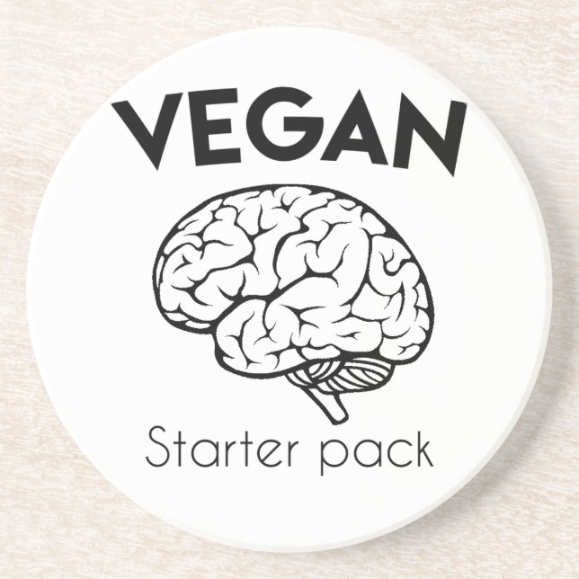 Porta-copos De Arenito Vegan Arrancador Pack (Frente)