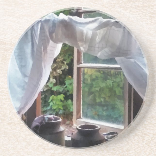 PORTA-COPOS DE ARENITO VELHA INGLATERRA (Frente)