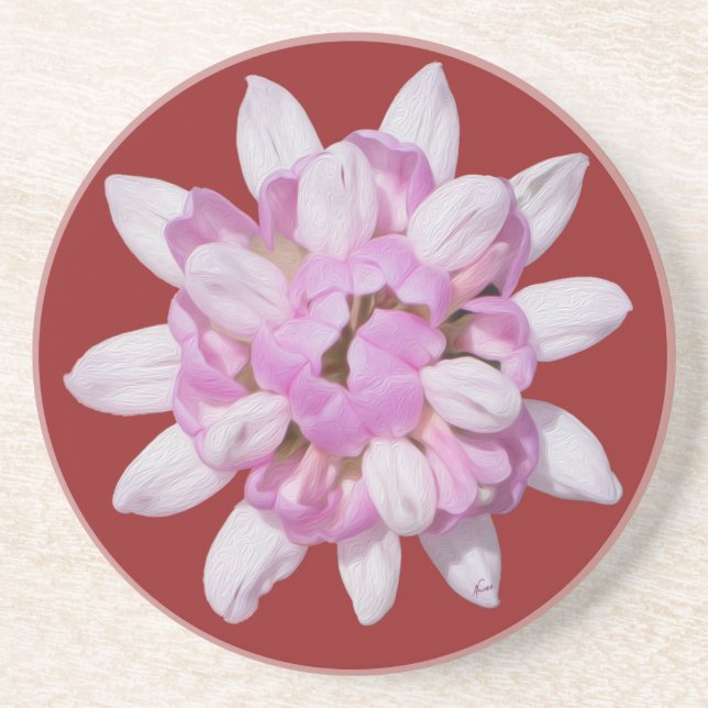 Porta-copos De Arenito Vetel Coroa #1 (Frente)