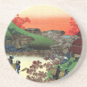 Porta-copos De Arenito Vila japonesa