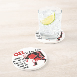 Porta-copos De Arenito Vintage Feliz Natal Pai Natal Para Fazer Lista