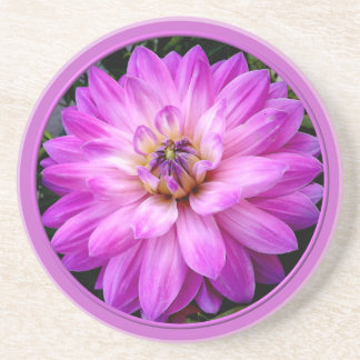 Porta-copos De Arenito Violet/Purple Dahlia