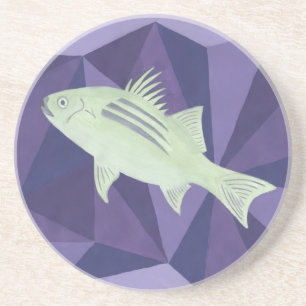 Porta-copos De Arenito White Perch