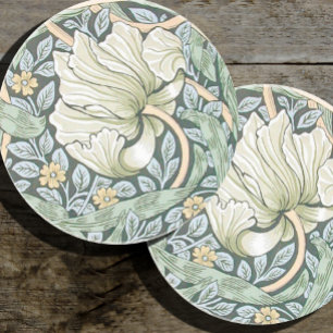 Porta-copos De Arenito William Morris Pimpernel Floral Design
