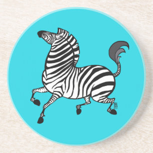 Porta copos de arenito Zebra 3