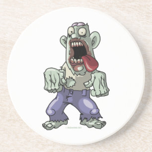 Porta-copos De Arenito Zombi dos desenhos animados