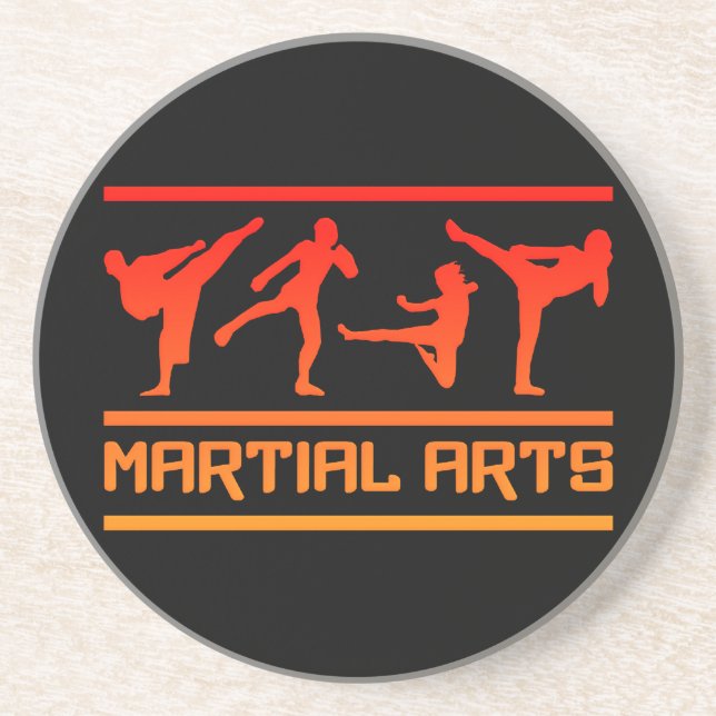 Porta copos de Artes Marciais (Frente)