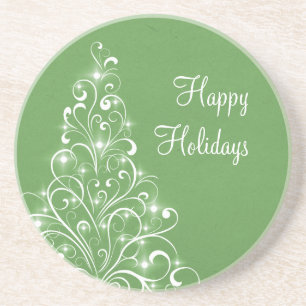 Porta copos de Árvore de Férias Sparkasse, Verde