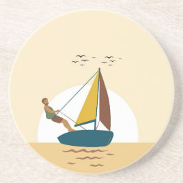 Porta copos de Aventura à Vela