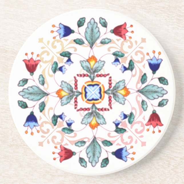 Porta copos de Bar Sandstone - Fiori (A) (Frente)